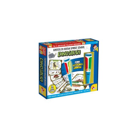 I'M GENIUS RCCOLTA GIOCHI SMART SCHOOL DINOSAURI