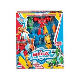 SET MEGA TEAMS ROBOTS