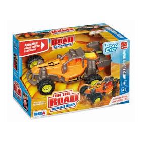 AUTO FUORISTRADA LUCI E SUONI RETROCARICA