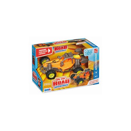 AUTO FUORISTRADA LUCI E SUONI RETROCARICA