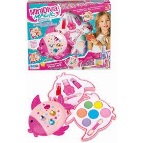MINIDIVA MAGIC TROUSSE PESCE LUNA 2 LIVELLI CON BRILLANTINI