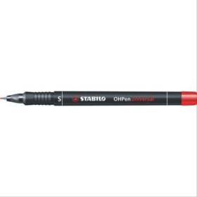 PENNARELLI OHP PEN STABILO ROSSI P. SOTT. PZ 10