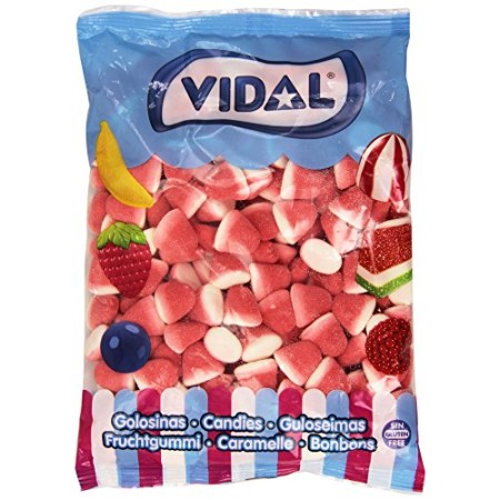 CARAMELLE 1KG BACI FRAGOLA/PANNA