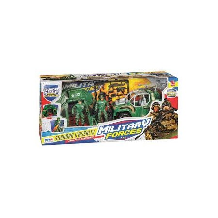 PLAYSET MILITARE SQUADRE ASSALTO