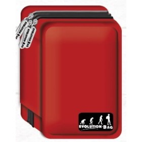 CORREDI 3 ZIP EVOLUTION ROSSO