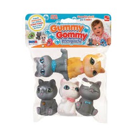 GUMMY GOMMY 5 GATTINI IN PVC