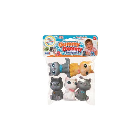 GUMMY GOMMY 5 GATTINI IN PVC