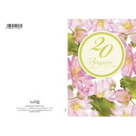 BIGLIETTI MARPIMAR 20 ANNI FLOWER