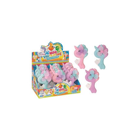 MINI VENTILATORE UNICORNO 3 COLORI PZ.12