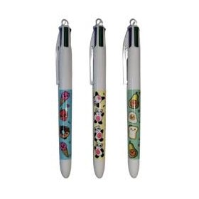 BIRO BIC 4 COLORI KAWAII