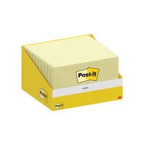 BLOCCHI POST-IT 76X127 GIALLI PZ.10 IN BOX
