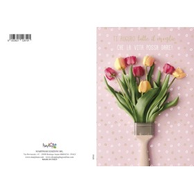 BIGLIETTI MARPIMAR B/COMPLEANNO FLOWER