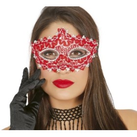 MASCHERE DORATE ROSSE