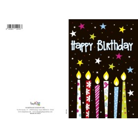 BIGLIETTI MARPIMAR HAPPY BIRTHDAY METAL