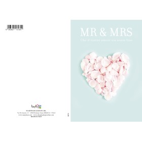 BIGLIETTI MARPIMAR MATRIMONIO C/GLITTER