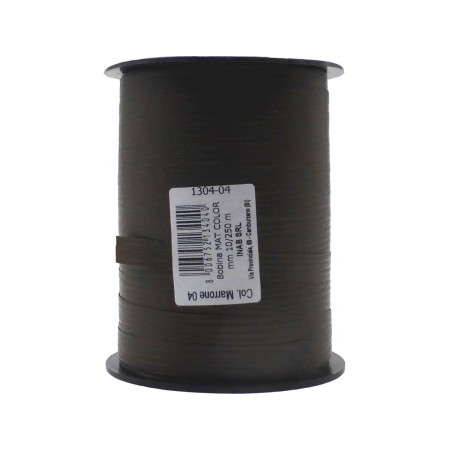 NASTRI X CONF. 250Y MAT COLOR INAB MARRONE