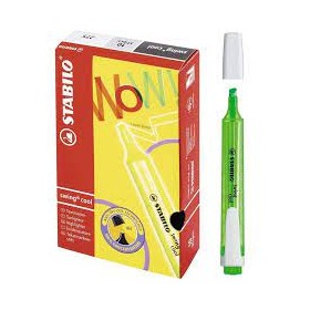 EVIDENZIATORI STABILO SWING COOL VERDE