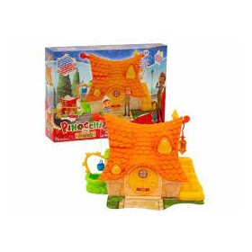 LA CASA DI PINOCCHIO CON 2 PERSONAGGI