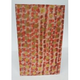 BUSTE METAL 15X25 BISANZIO ROSSO/ORO.