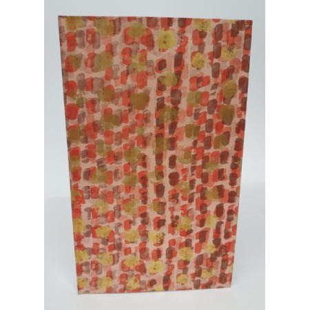 BUSTE METAL 15X25 BISANZIO ROSSO/ORO.