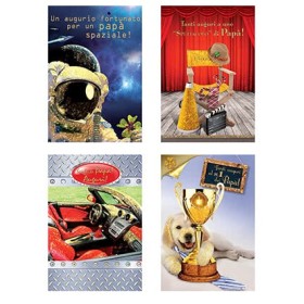 BIGLIETTI AUGURI PAPA'