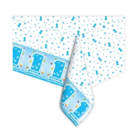 TOVAGLIE IN PLASTICA 140X270 UN ANNO AZZURRO