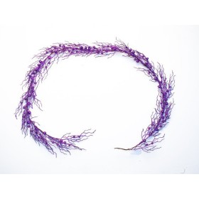 FESTONE GLITTERATO VIOLA 180CM