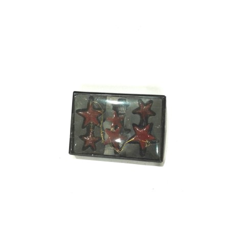 STELLE DI VETRO PENDENTI