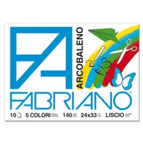 ALBUM ARCOBALENO 24X33 LISCIO FABRIANO PZ 10