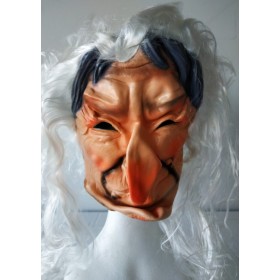 MASCHERA VECCHIA C/CAPELLI