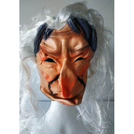MASCHERA VECCHIA C/CAPELLI