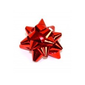 BUSTE FIOCCHI 14MM ROSSO METAL 100PZ