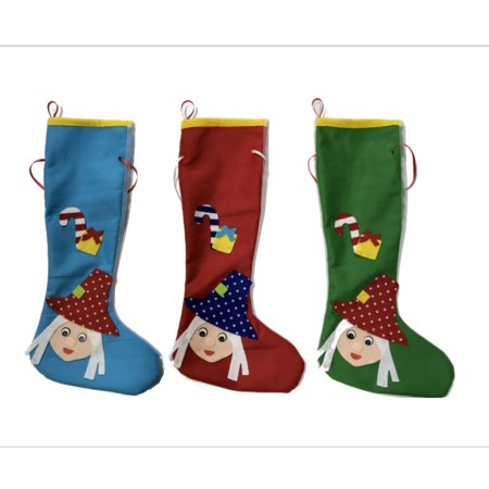 CALZE PANNO C/STAMPA BEFANA