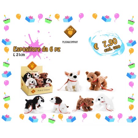 KICKI'S FRIENDS CANI C/GUINZAGLIO