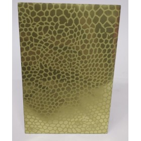 BUSTE METAL 10X15 CROC VERDE