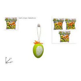 APPENDINI UOVA 4 CM SET 12PZ