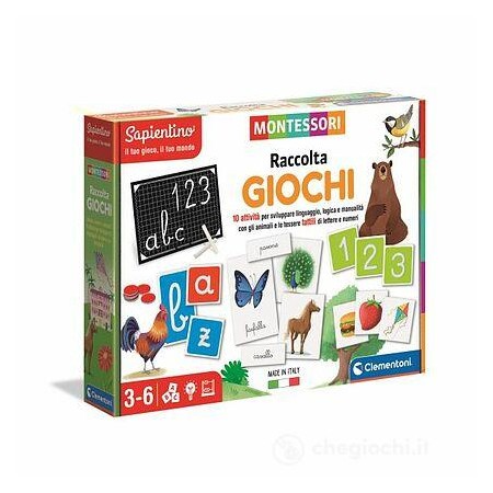 MONTESSORI RACCOLTA GIOCHI