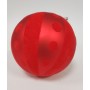 SFERA DI VETRO 12CM ROSSA