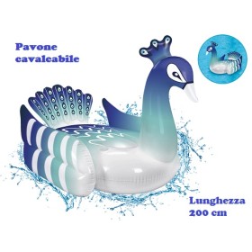 033 GONFIABILE PAVONE 200CM