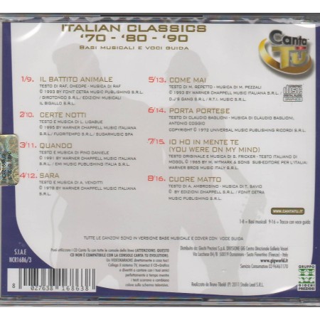 199 CD CANTA TU ITALIAN CLASSIC 70-80-90