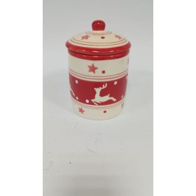 BARATTOLO C/COPERCHIO CERAMICA