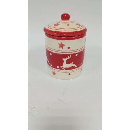 BARATTOLO C/COPERCHIO CERAMICA