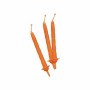 CANDELE CON BASE ARANCIONE