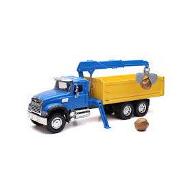 CASSONATO TRASPORTO PIETRE CON GRU 1:18