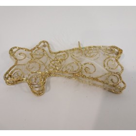 ADDOBBI ALBERO STELLA COMETA ORO