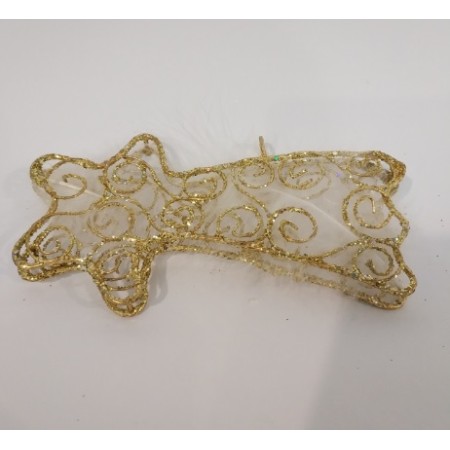 ADDOBBI ALBERO STELLA COMETA ORO