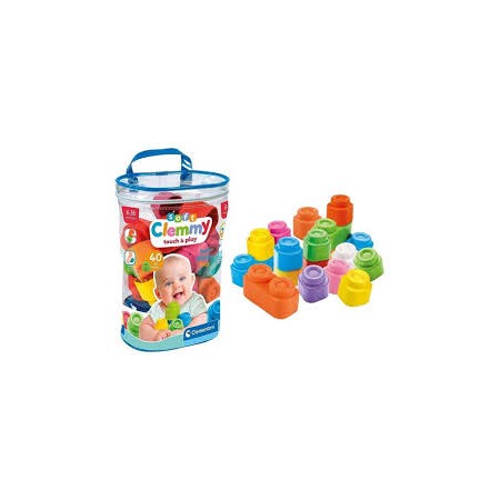 SACCA CON 40 MATTONCINI CLEMMY SOFT