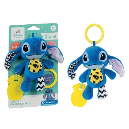 STITCH SOFT RATTLE BLU