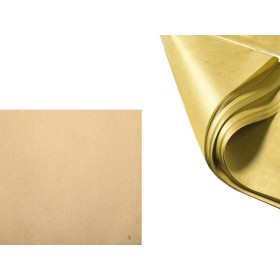 CARTA VELINA METALIZZ. ORO 24PZ