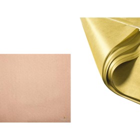 CARTA VELINA METALIZZ. BRONZO 24PZ